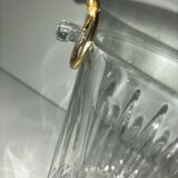 Crystal ice bucket