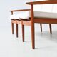 Svend Age Eriksen three-seat sofa in teak Glostrup Denmark 1960