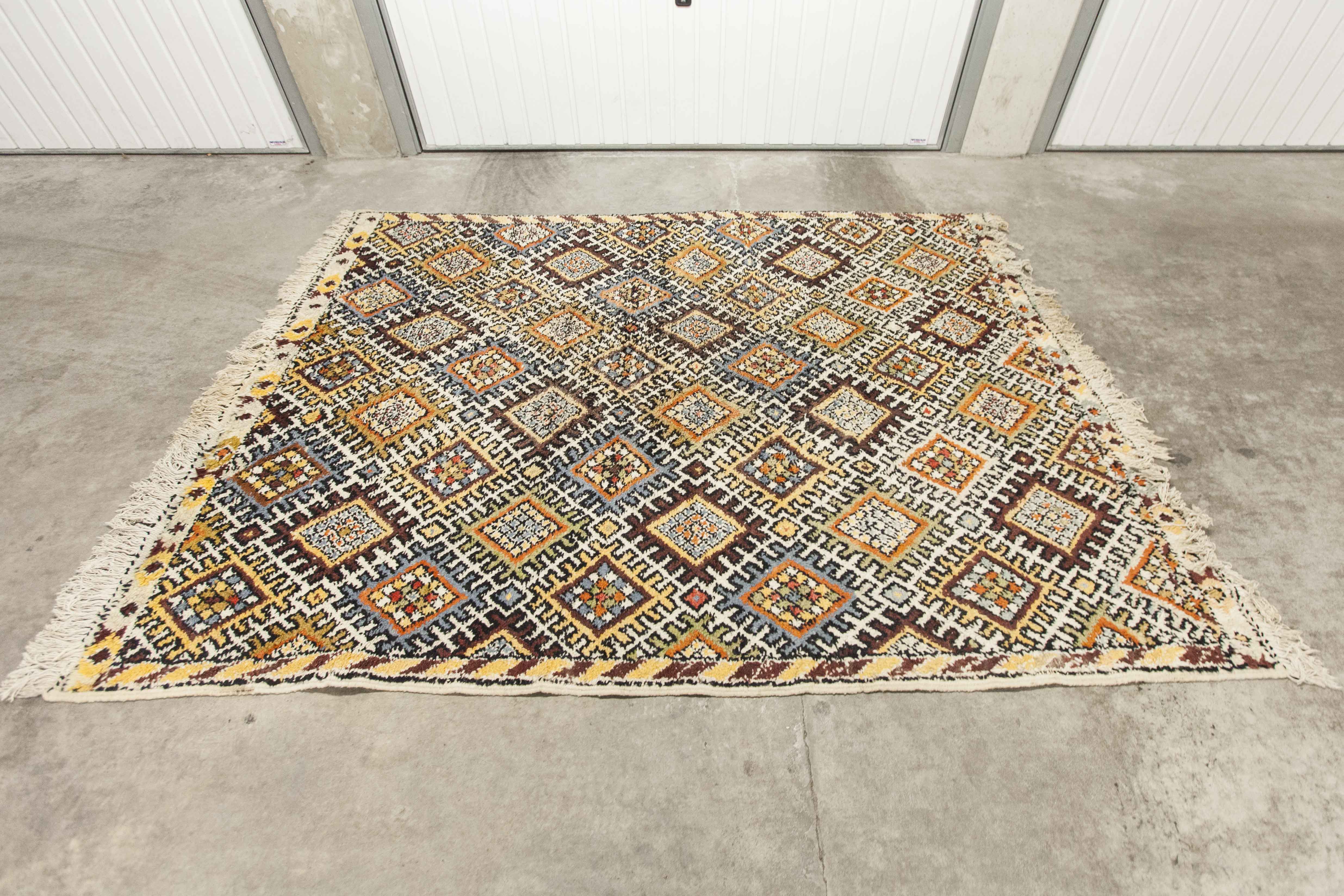 Berber carpet 243x176cm August 1960