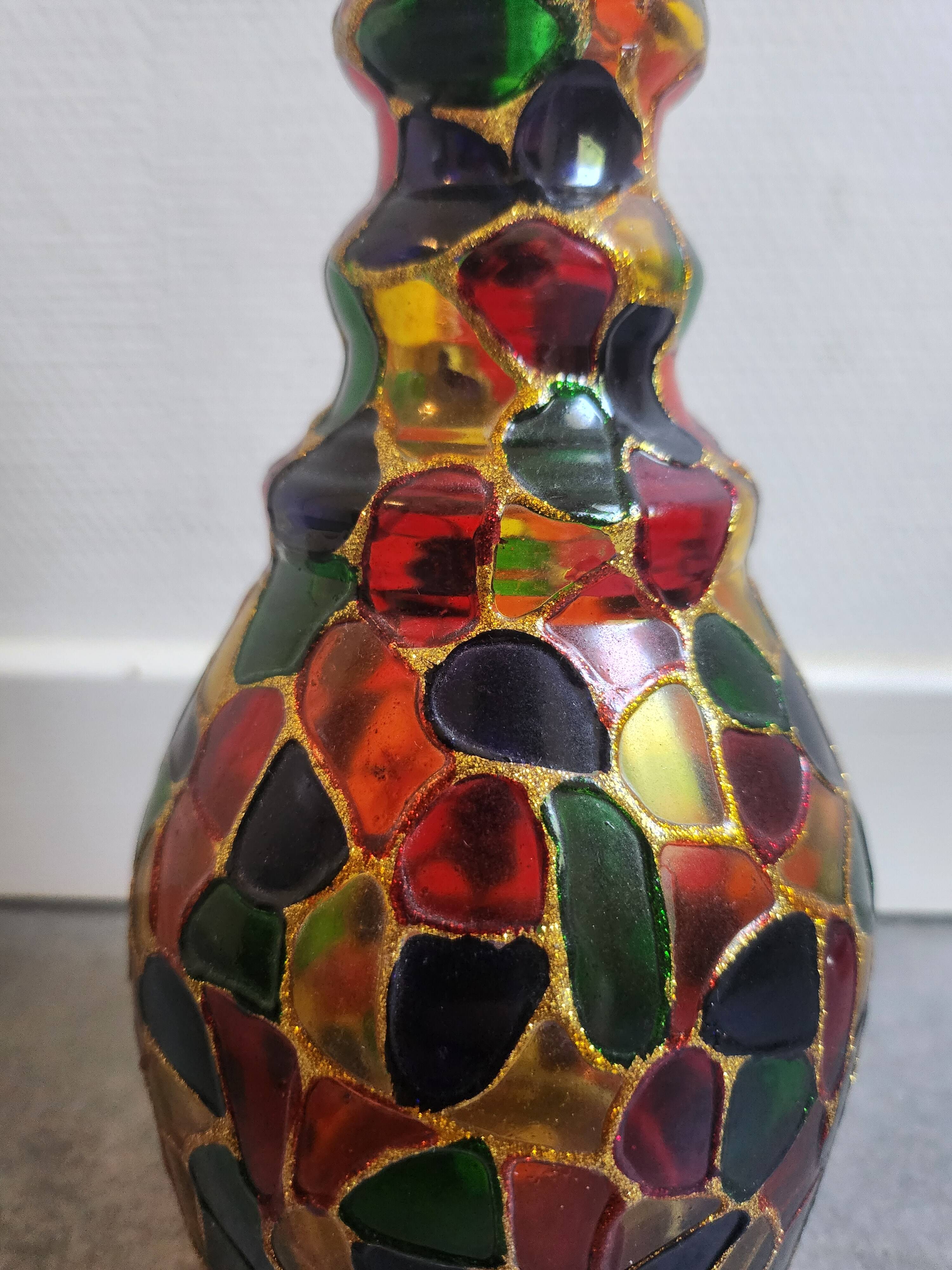 Coloured carafe