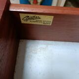 Vintage bedside table, Gautier