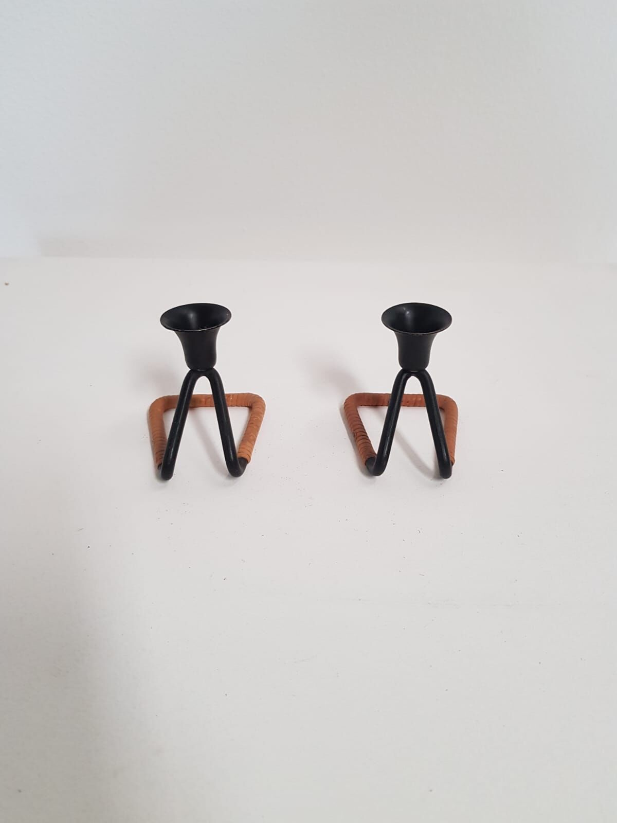Pair of candlesticks Laurids Lonborg Denmark 60s