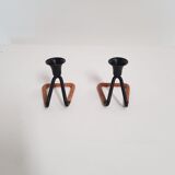 Pair of candlesticks Laurids Lonborg Denmark 60s