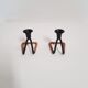 Pair of candlesticks Laurids Lonborg Denmark 60s
