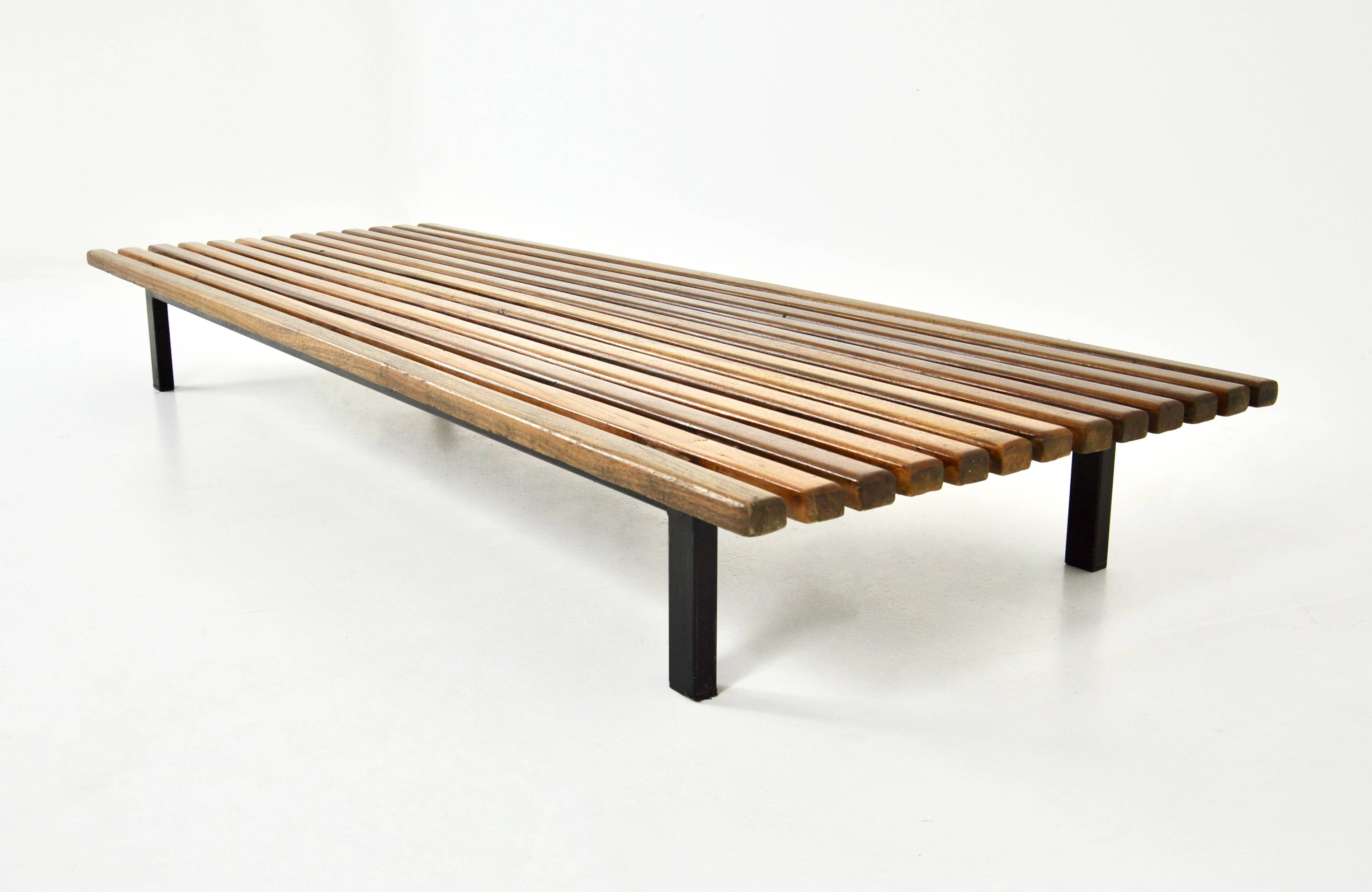 “Cansado” bench by Charlotte Perriand for Steph Simon, 1950s
