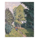 HST painting "The Ballade" by Marcel GAULT (1899-1989) painter from Franche-Comté