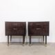 Vintage Rosewood Bedside Table