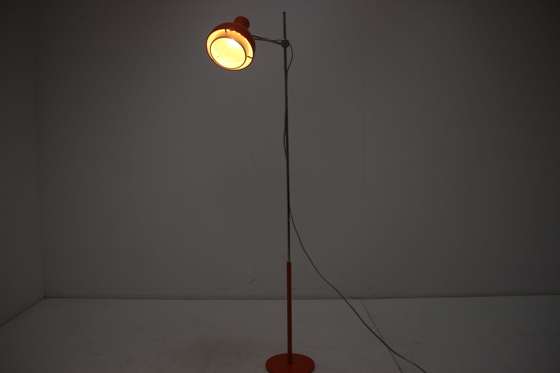 Mid-century Adjustable Floor  Lamp,Napako,Josef Hurka,1960