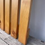 Pine mirror coat rack 1980