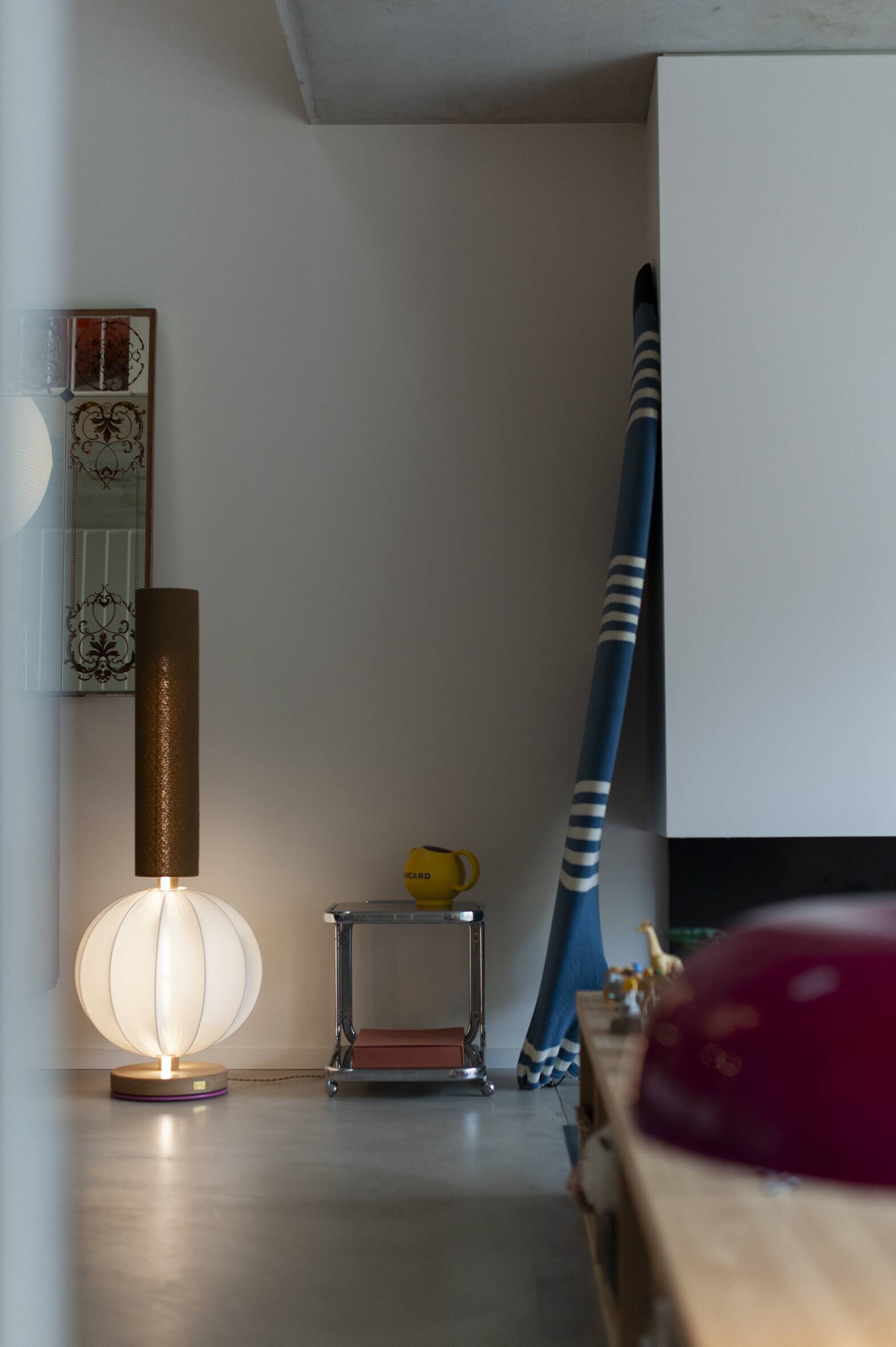 Lampadaire Mima #2, années 2000, Coton / Angélique Delaire /