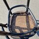 Set of 2 cane bistro chairs