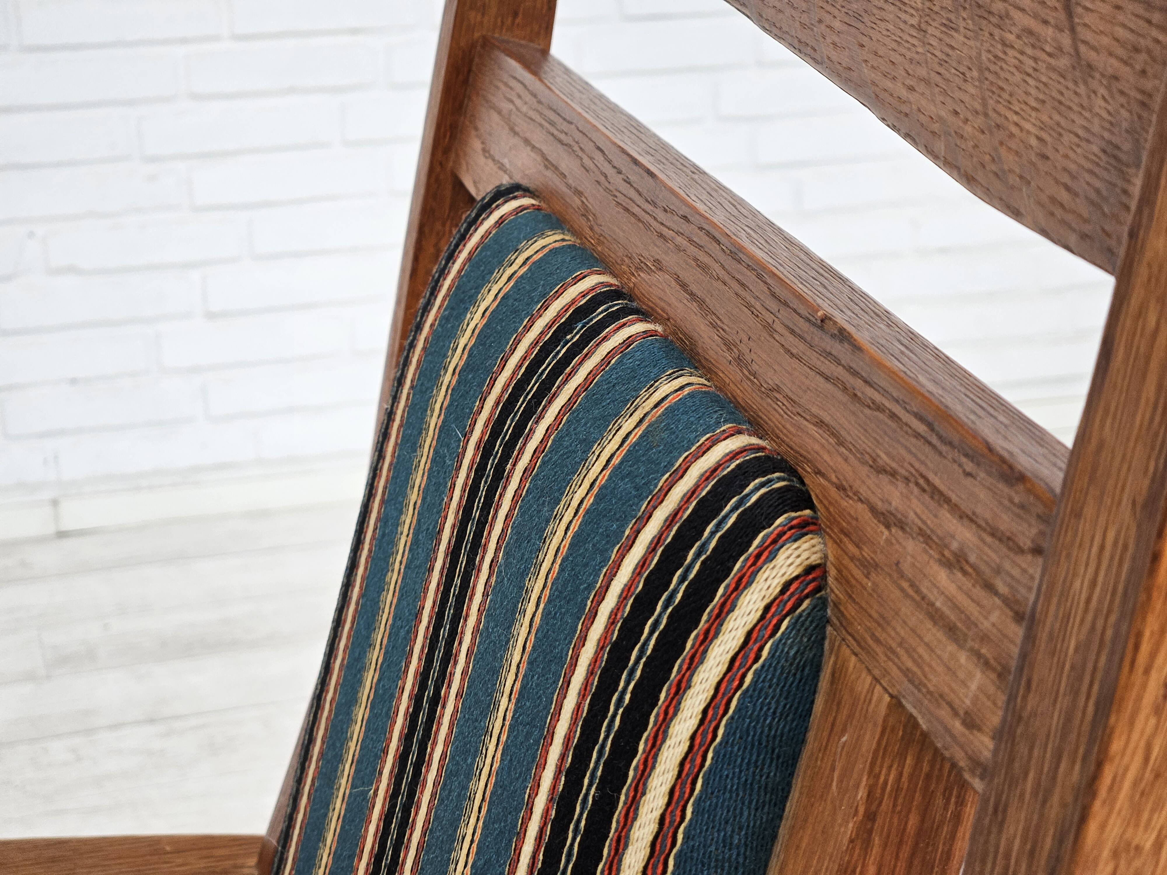 Fauteuil danois à dossier haut