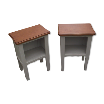 Pair of bedside style louis XV.