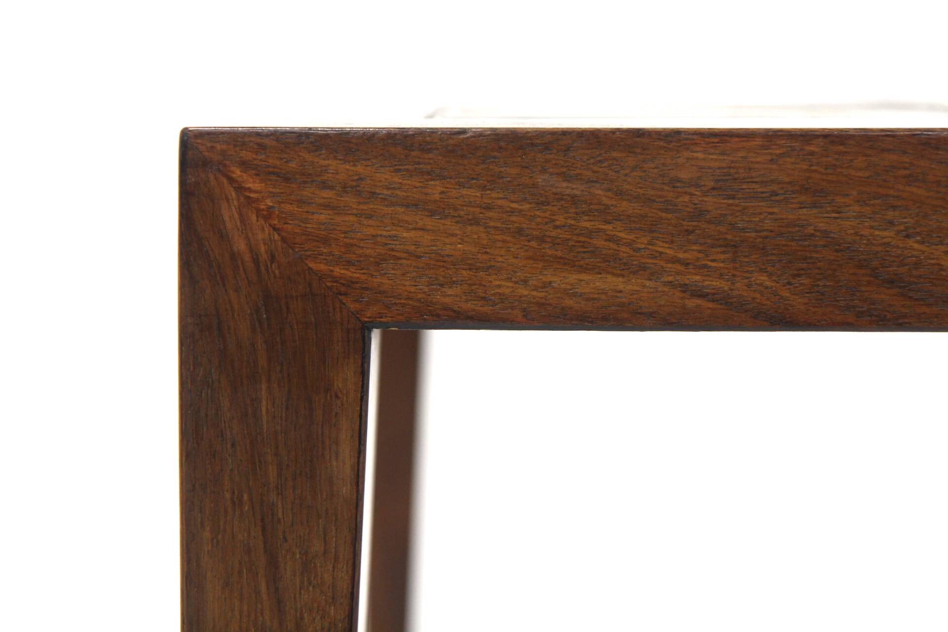 Rosewood side table, Severin Hansen, Haslev Møbelfabrikk, Denmark, 1960