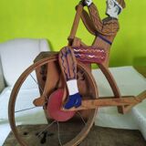 Old wooden push toy