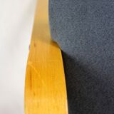 Chaises tchèques en contreplaqué plié de Holesov, années 1970, ensemble de 4