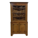 Encoignure anglaise 19ème en noyer et chêne