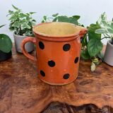 Old pitcher in Savoyard pottery