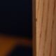 Wooden lamp base in a cross shape, 1970s-80s