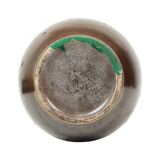 Bolle Fat Lava Vase Purple West Germany Ceramics 666-21