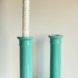 Vintage ceramic candle holders