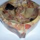 Art Deco marble ashtray signed Quercia 16.5 cm accessory cigar humidor
