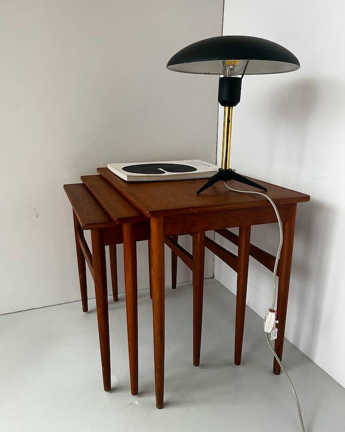 Table gigogne en teck Gelsted Denmark