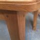 Table to eat solid blond oak oblong shape