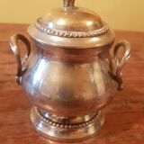 Napoleon III tea service. Silver metal hallmark.