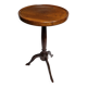 Tripod wooden gueridon, wine table type, English style, 29 cm top.