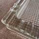 Large ashtray, pocket emptier, modernist glass paving from the 1960s.
