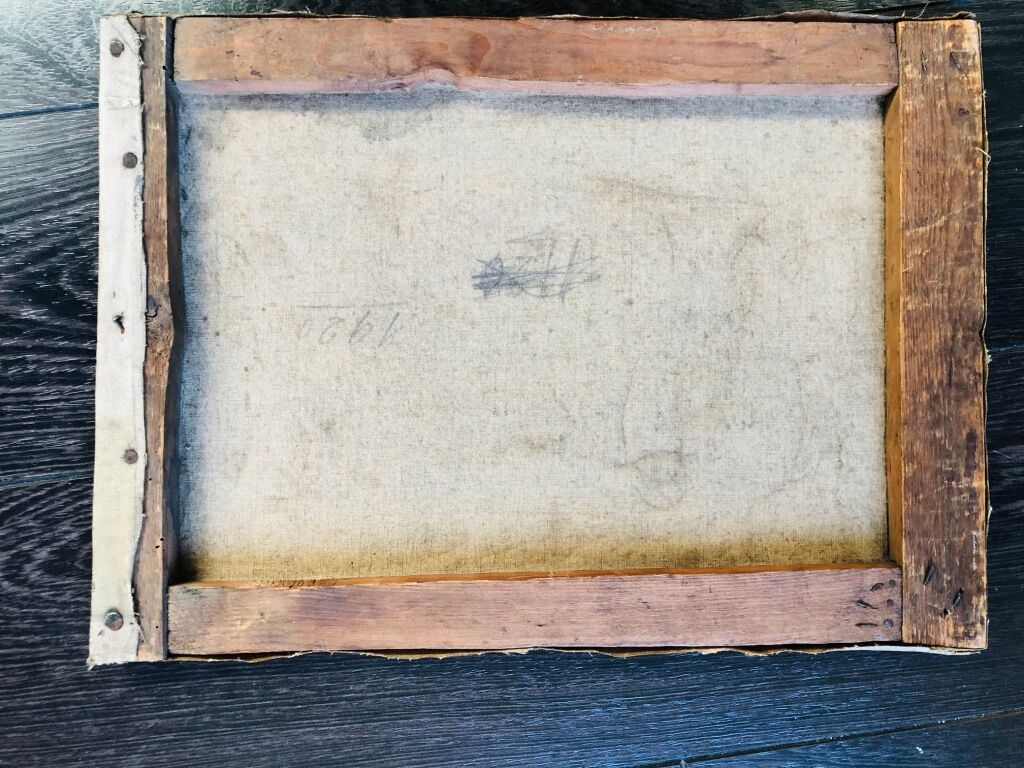 Still life with pears