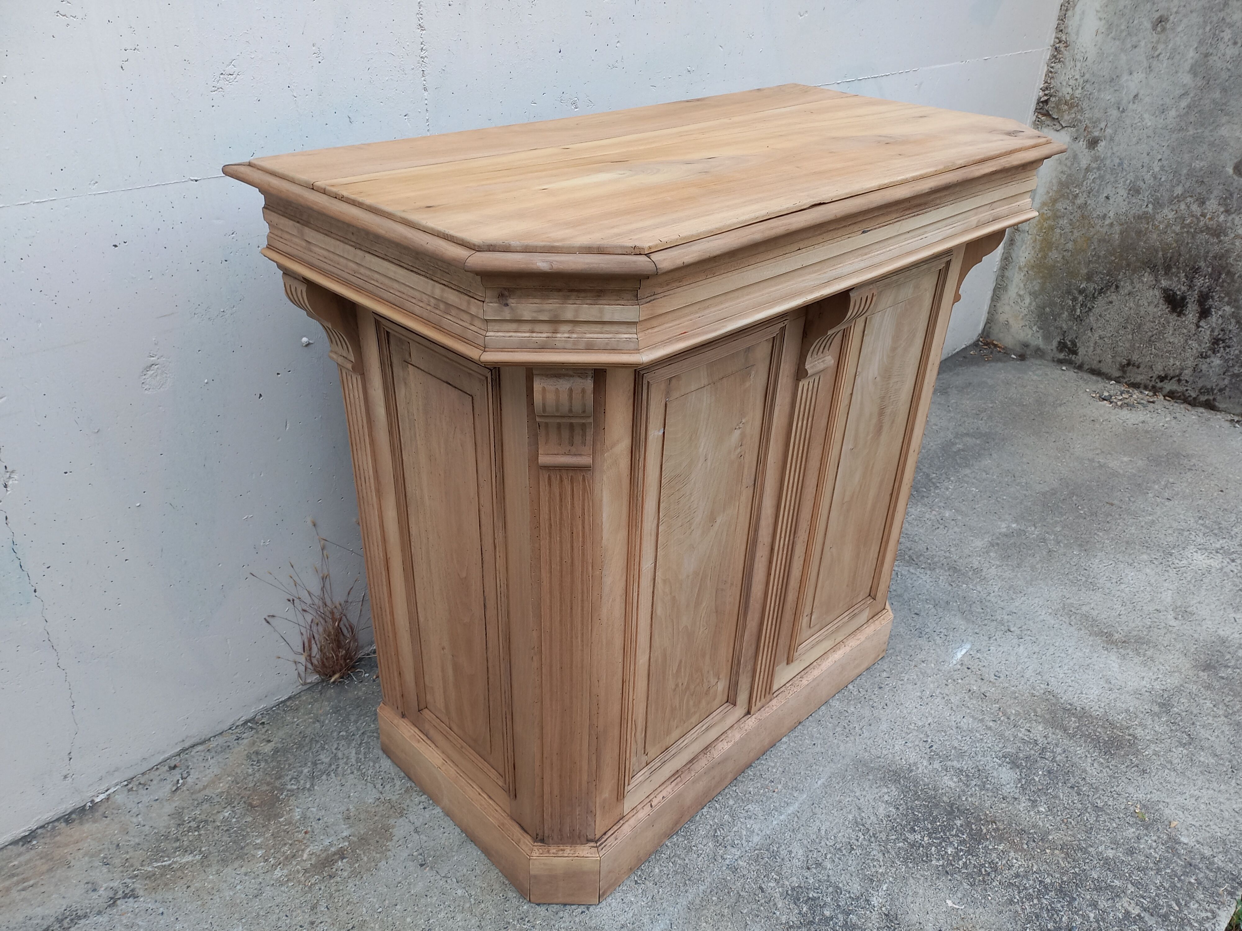 Former store counter, bar