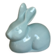 Lapin coton faïence bleue
