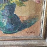 Peinture "bouquets de fleurs" de charles sodeur