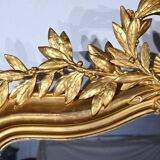 Golden Wood Mirror, Louis XVI style – 2nd Part 19th