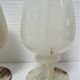Three onyx candlesticks from the 70s
