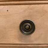 Parisian art deco chest of drawers raw wood