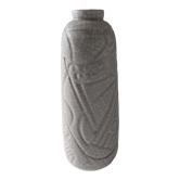 Matte cracked vase