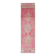 Vintage Turkish Oushak Handmade Wool Cotton Pink Runner Rug 86x306