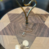 Straw marquetry tray