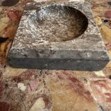 Cendrier en Marbre période Art-Deco 10/10 cm