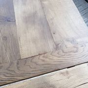 Solid oak farmhouse table with extensions (190-280cm) 1950