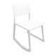 Vitra cafeteria chair - Stackable model, sled base