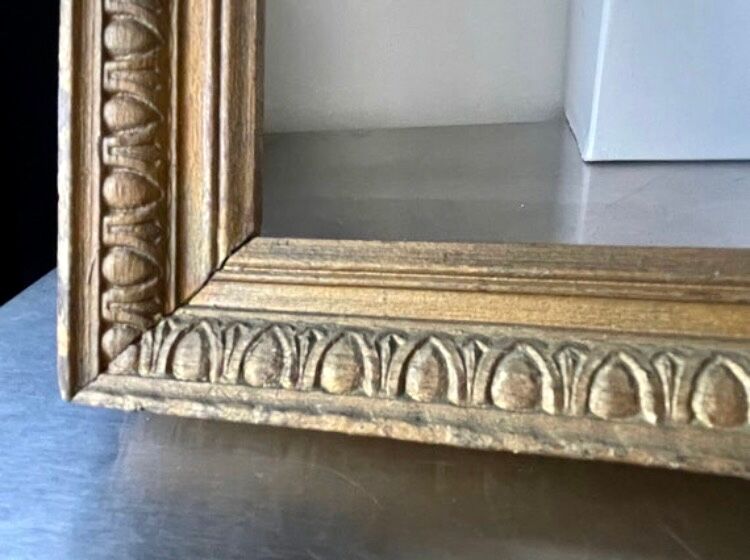 Frame gilded wood