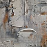 Abstract painting table