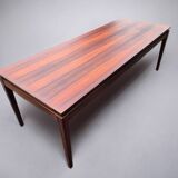 Extendable coffee table in rosewood, Danish vintage 1960s