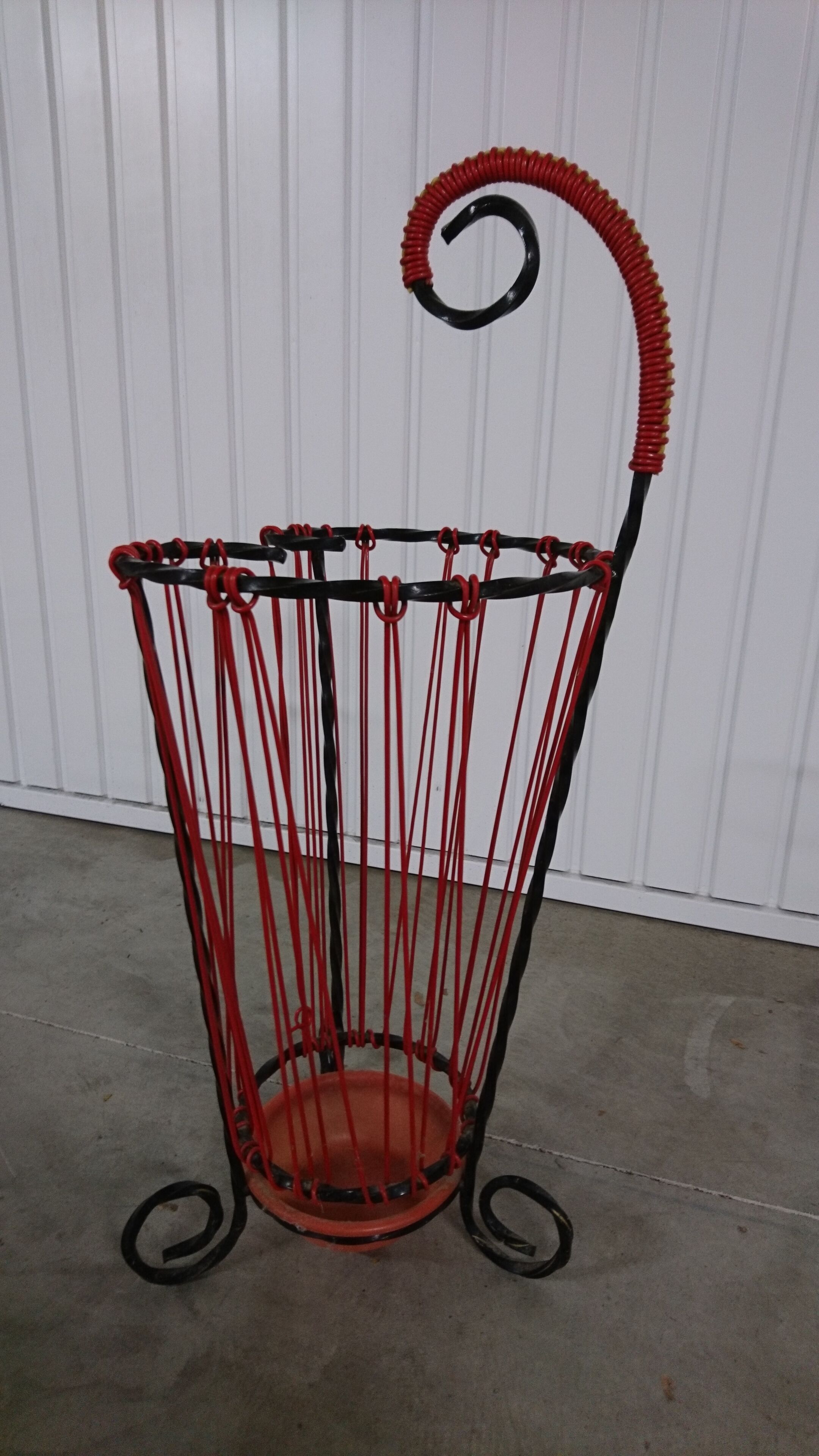 Door vintage umbrellas