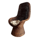 Chaise longue en osier