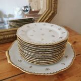 Vintage SFP porcelain dessert service